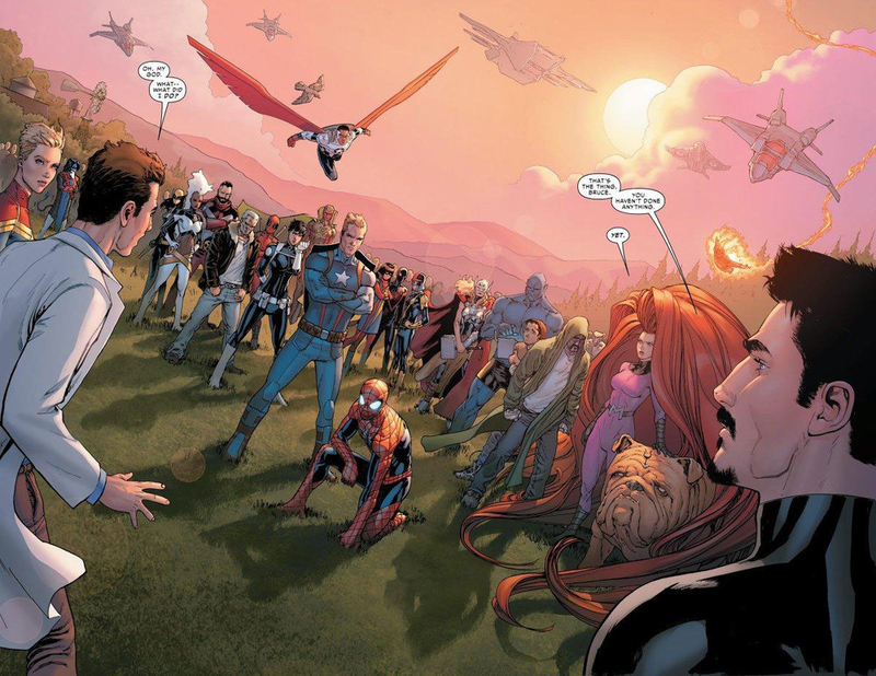 Imagen: Civil War II #3, vía Geek Tyrant.